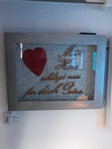 Individuell beleuchtete LED-Lichtbild