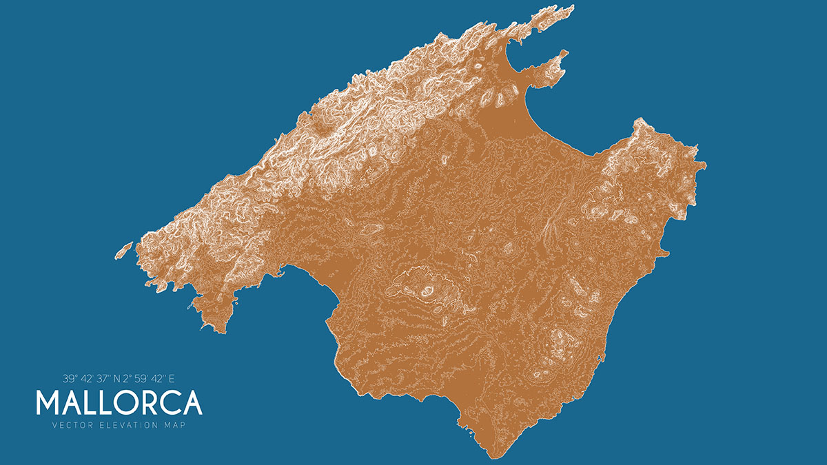 Mallorca map